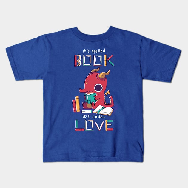 Book Lover Kids T-Shirt by TaylorRoss1